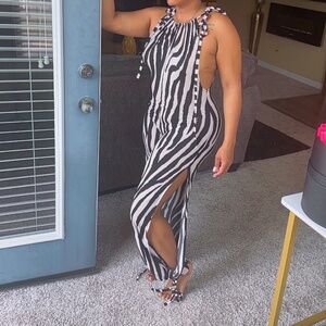 Zebra Romper